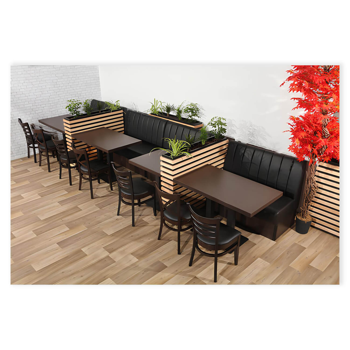 Horeca-Houten-Stoel-Lila-Zwart-Model-3