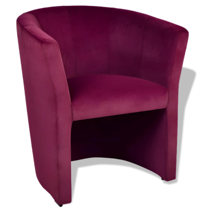 Horeca-Fauteuil-Prag-Velvet-Fluweel-Paars