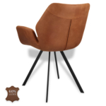 Horeca-Armstoel-Perla-Vintage-Leer-Kunstleer-Camel-Z-A