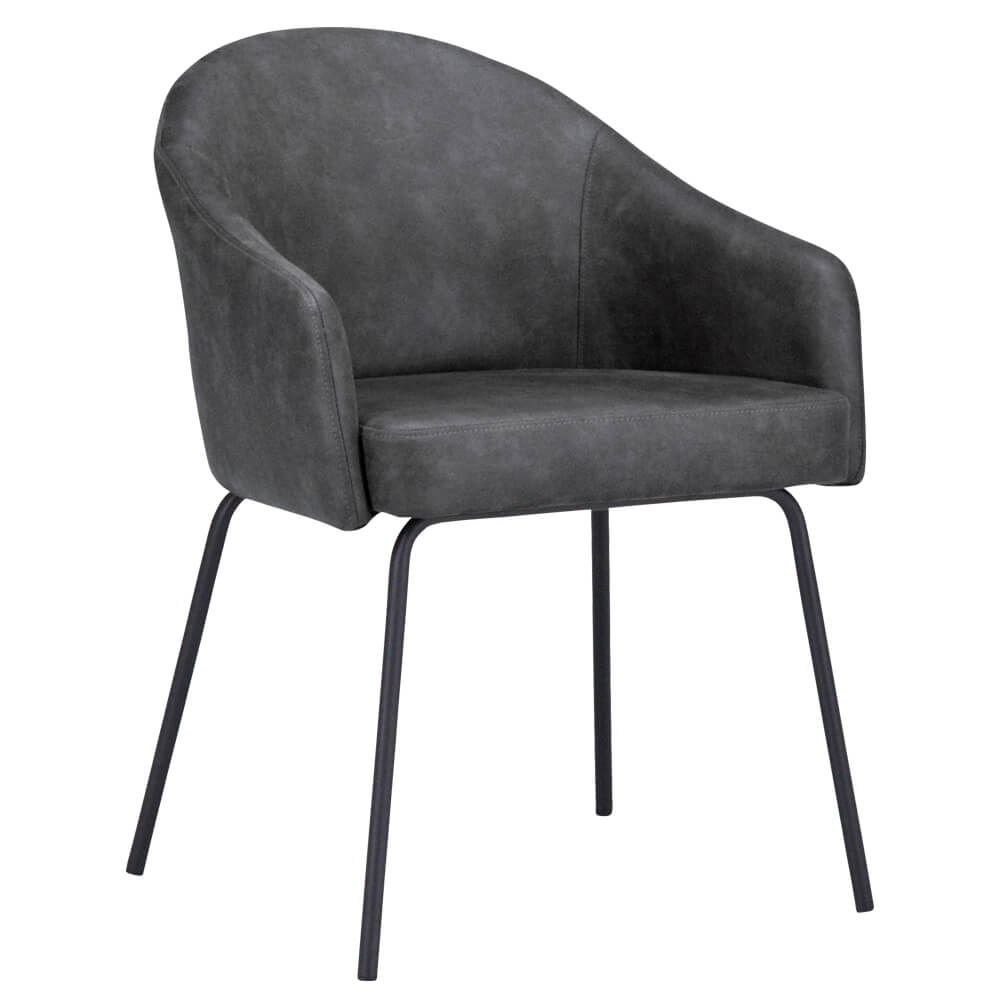 Horeca-Armstoel-Bente-Vintage-Antraciet