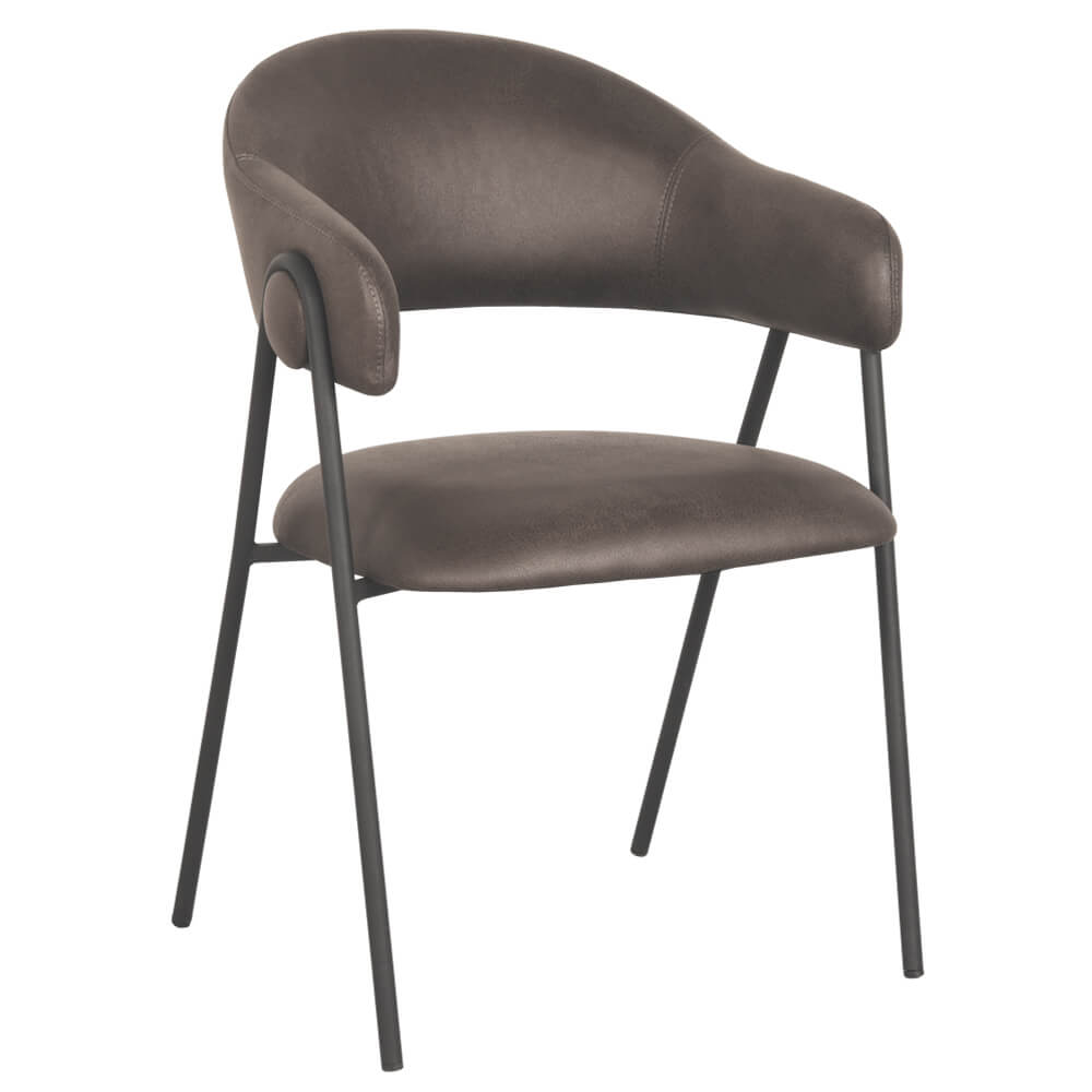 Horeca-Armstoel-Lotte-Vintage-Antraciet