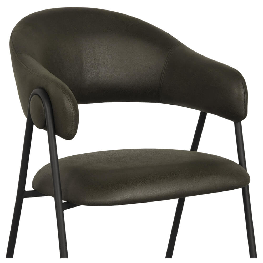 Horeca-Armstoel-Lotte-Vintage-Leger-Groen-D