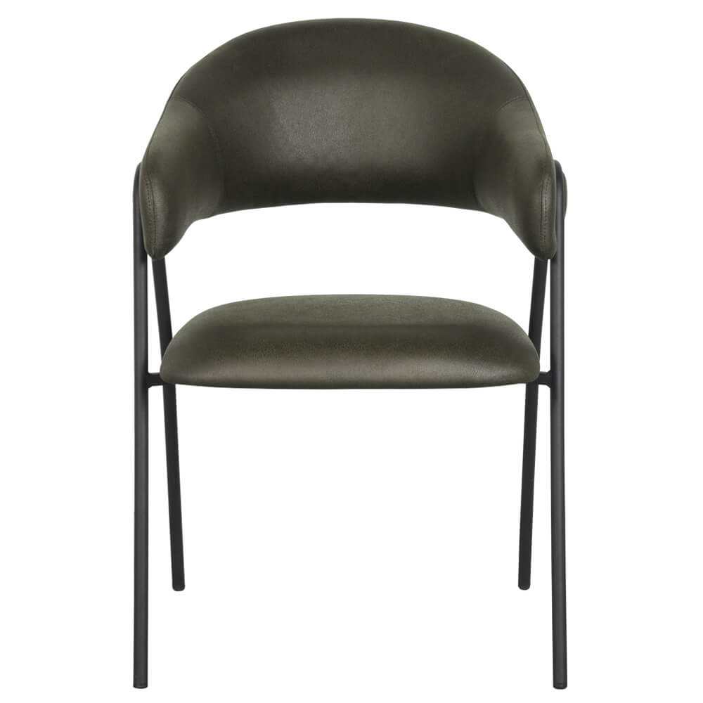 Horeca-Armstoel-Lotte-Vintage-Leger-Groen-V