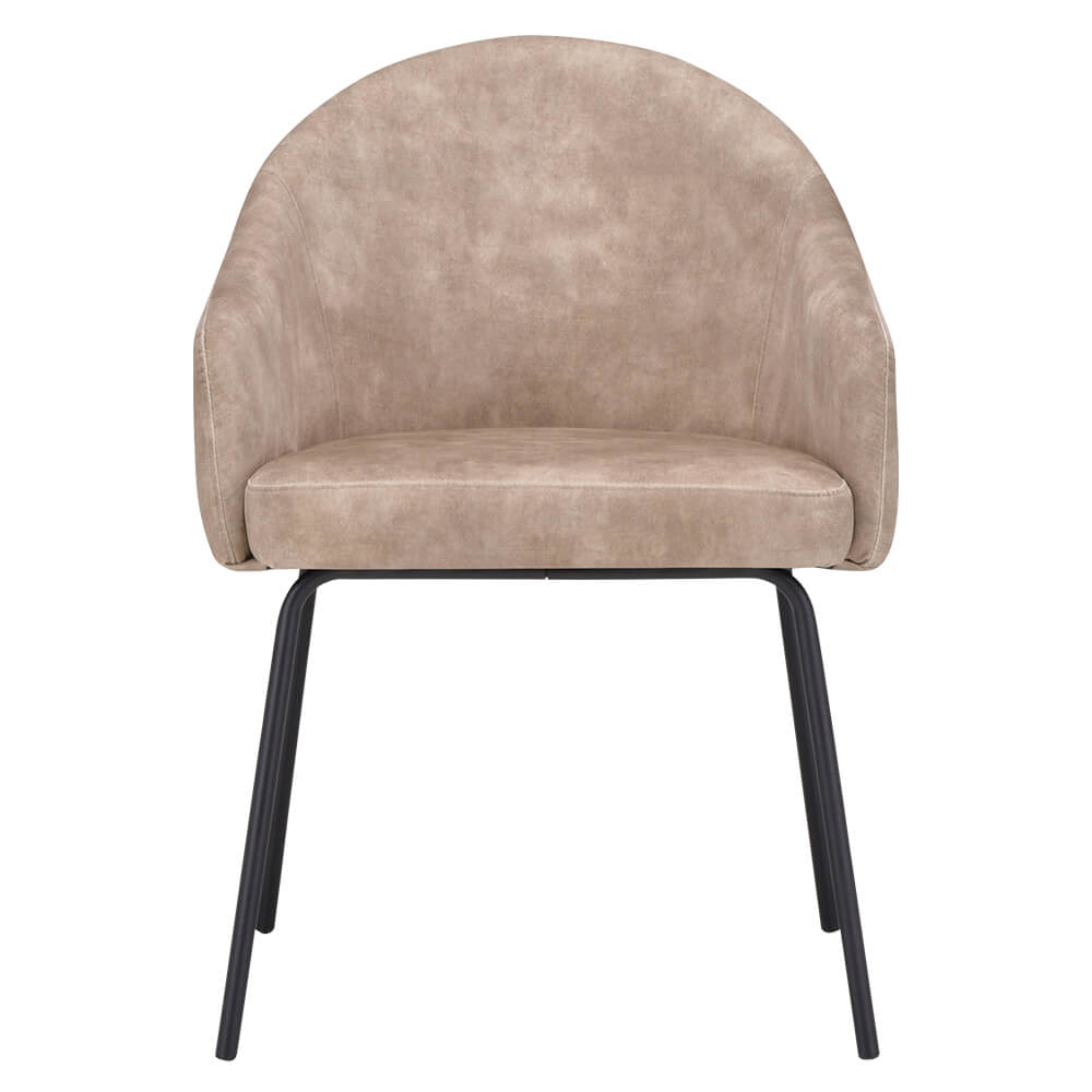 Horeca-Armstoel-Velvet-Fluweel-Bente-Zand-V