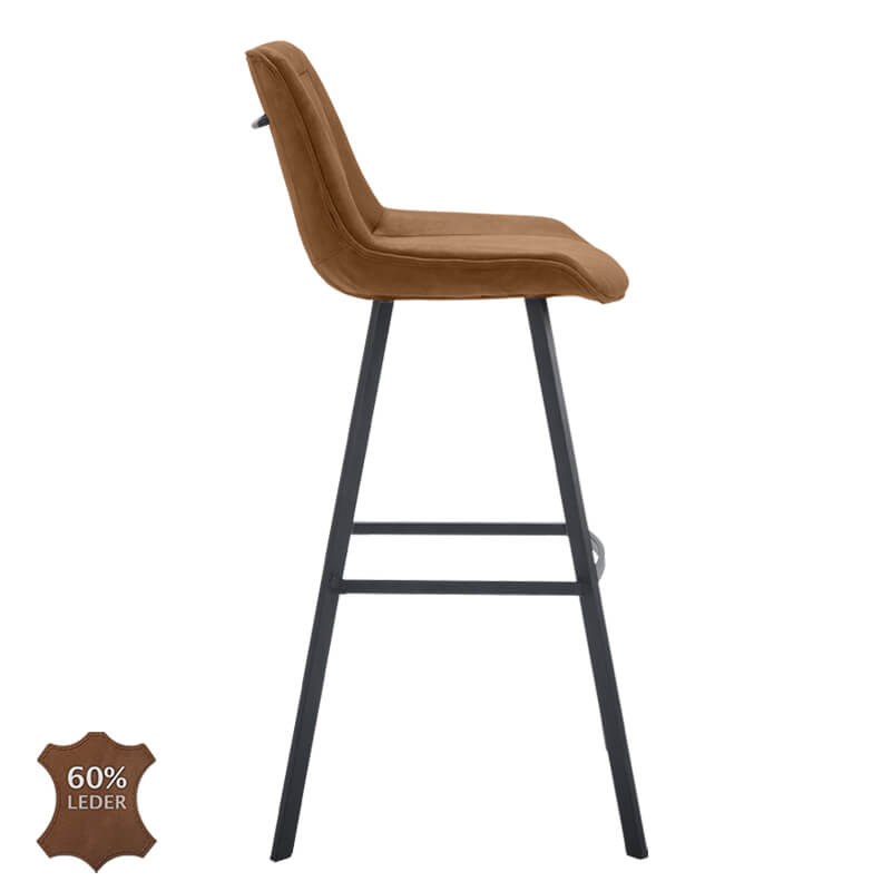 Horeca-Barstoel-Ares-Vintage-Cognac-Z
