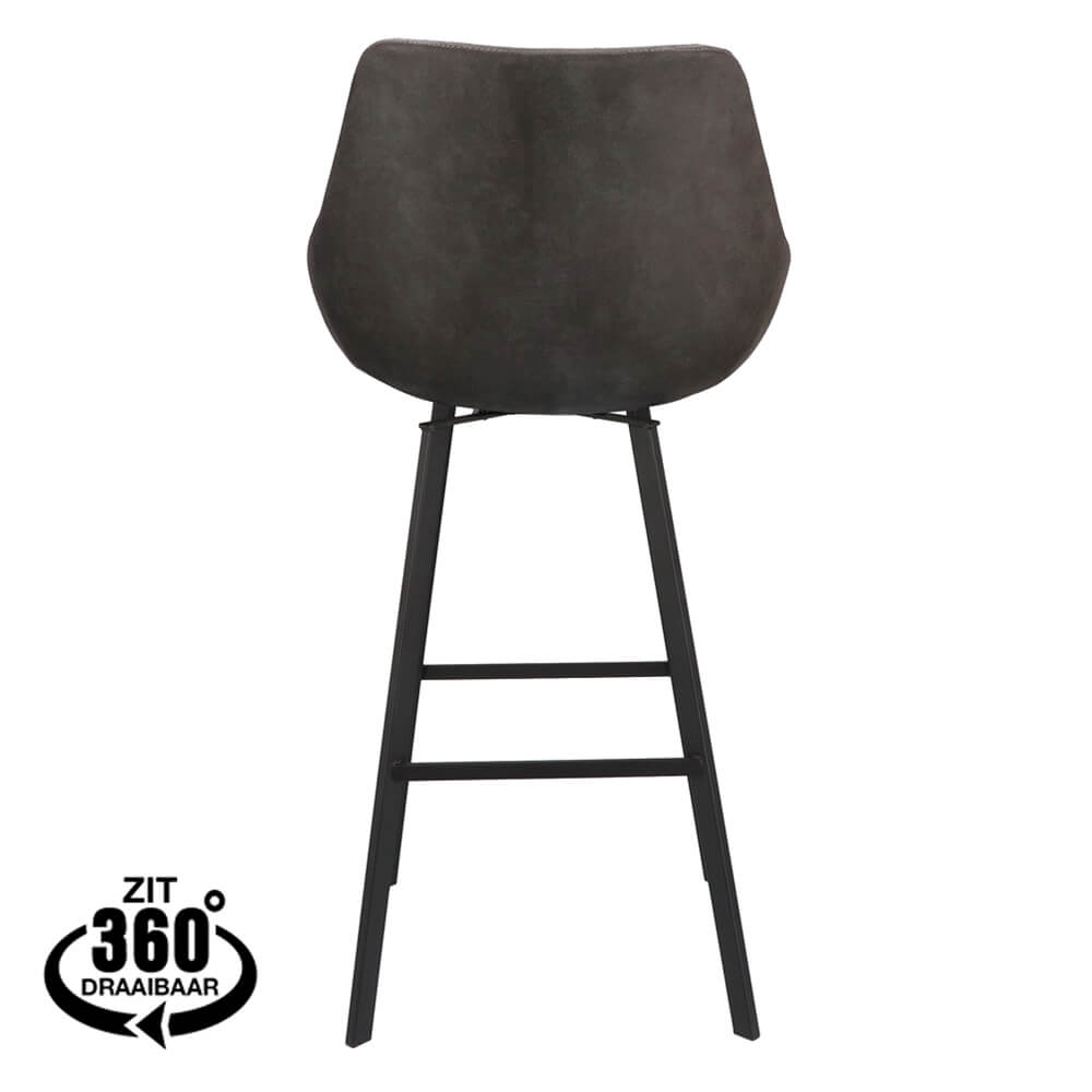 Horeca-Barstoel-Bias-Antraciet-Microleder-A