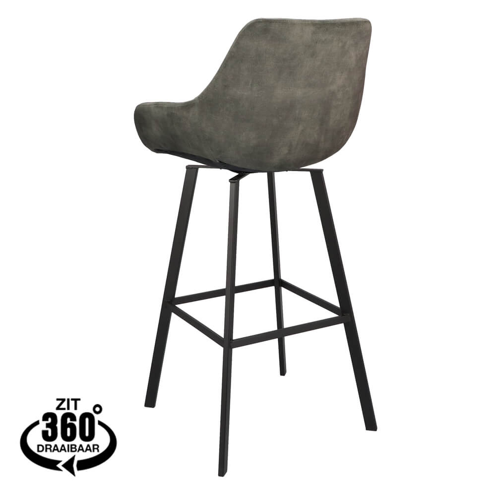 Horeca-Barstoel-Bias-Velvet-Fluwelen-Hunter-ADORE-156-Z-A