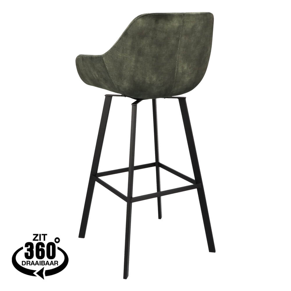 Horeca-Barstoel-Velvet-Fluweel-Rene-Hunter-A