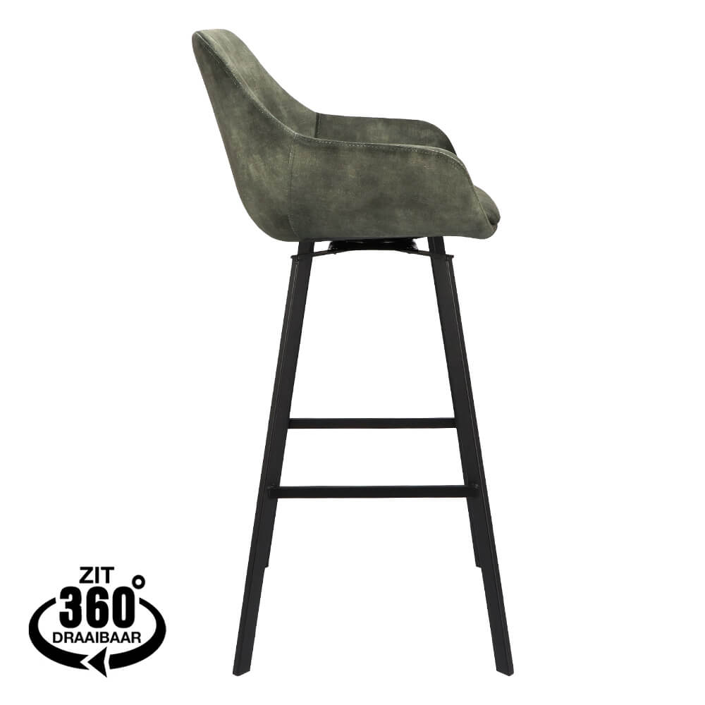Horeca-Barstoel-Velvet-Fluweel-Rene-Hunter-Z