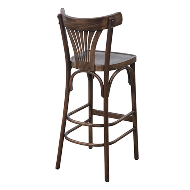 Horeca Barstoel - Violet - Vintage Eik - A