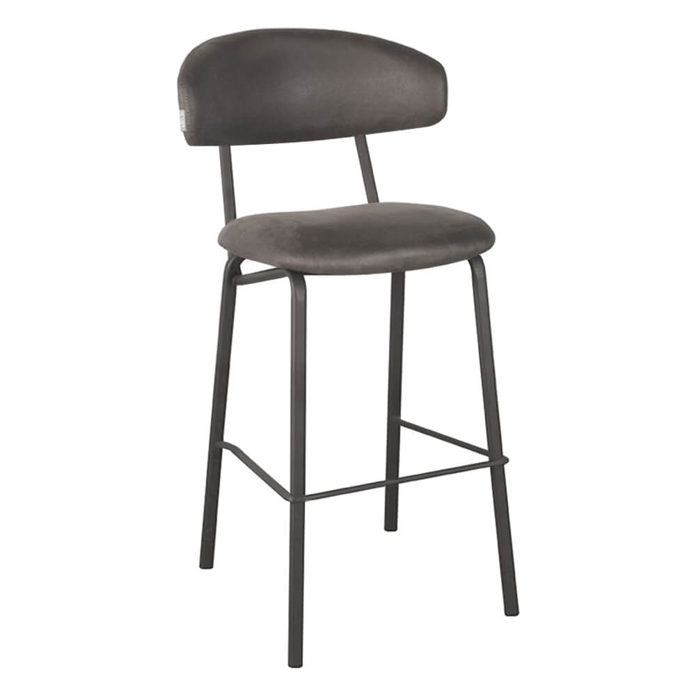 Horeca-Barstoel-Zadig-Vintage-Antraciet