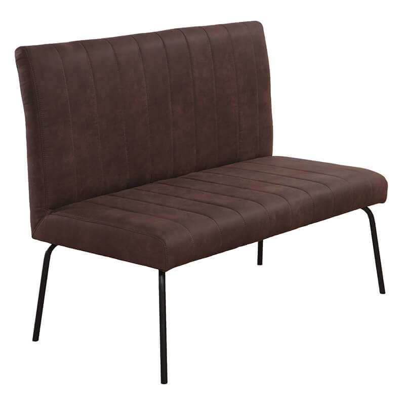 Horeca Eetbank – Themis – Vintage Bruin - Z