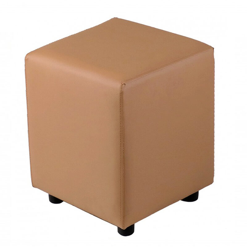 Horeca Poef - Vierkant Taupe - B