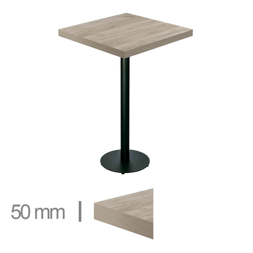 Horeca-Statafel-Dublin-K2-60×60-Hoogte-113Cm-B-320H-Black