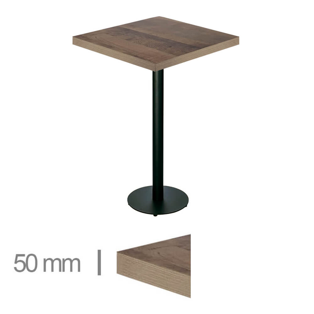 Horeca-Statafel-Dublin-K54-60×60-Hoogte-113Cm-B-320H-Black