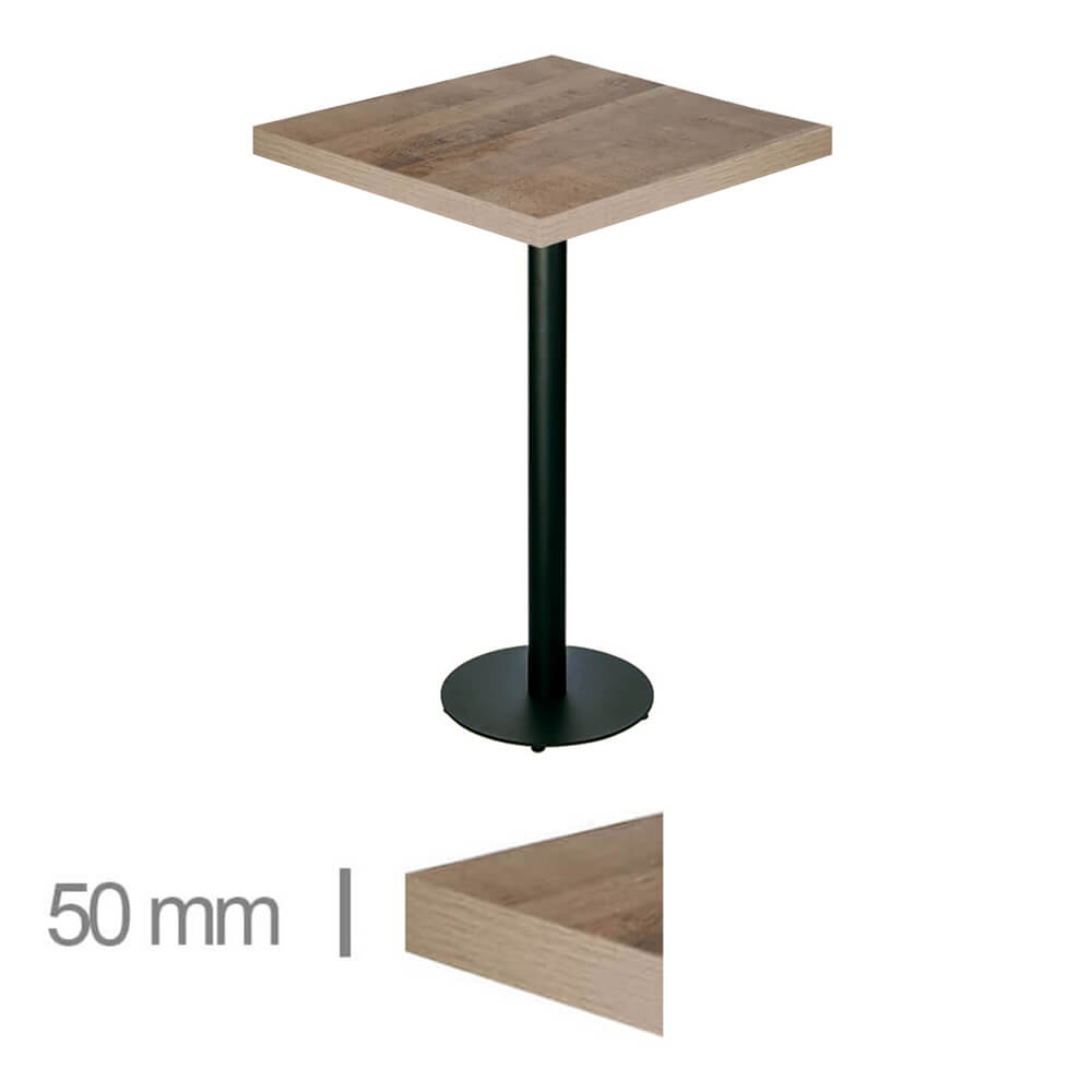 Horeca-Statafel-Dublin-K56-60×60-Hoogte-113Cm-B-320H-Black