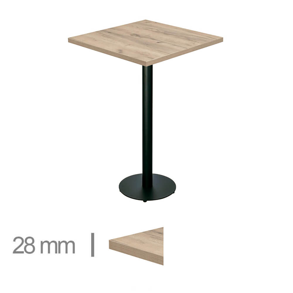 Horeca-Statafel-Madrid-K2-60×60-Hoogte-110,80-Cm-B-320H-Black