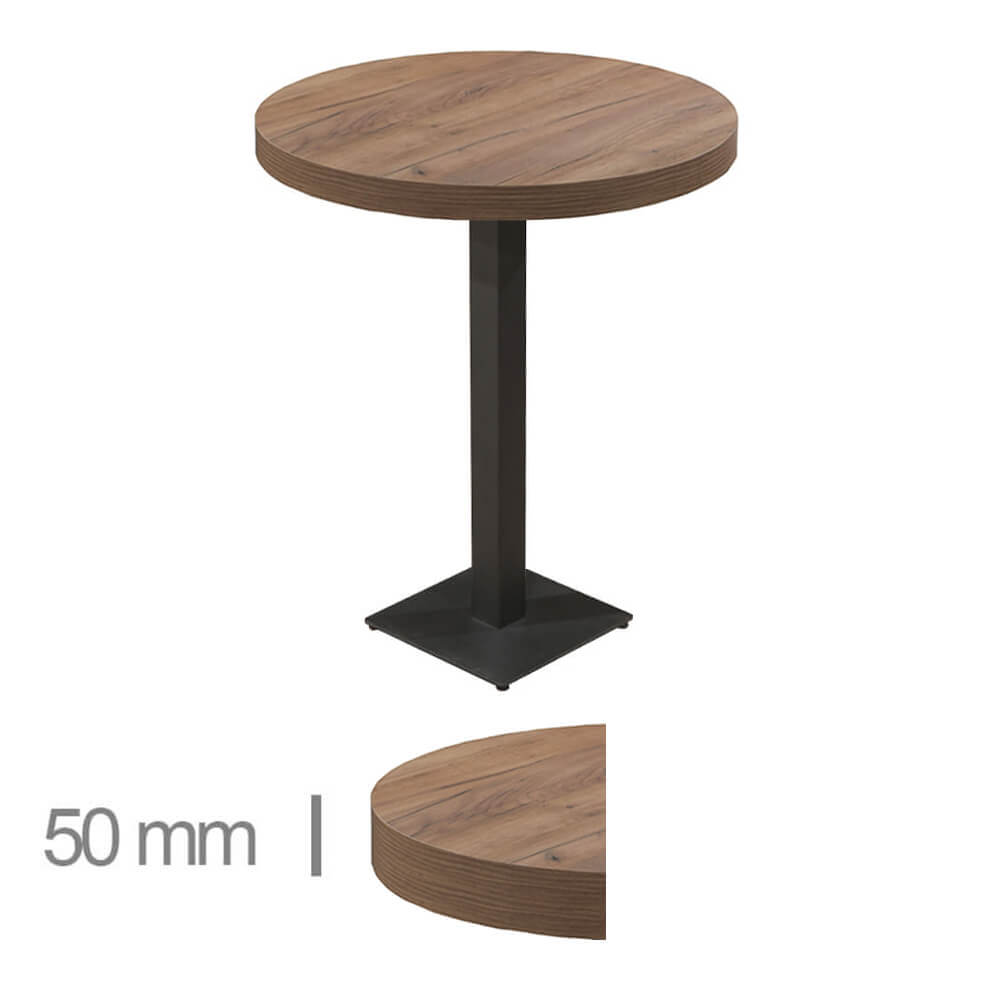 Horeca-Statafel-Rond-Dublin-K4-70-Cm-Hoogte-110,80-Cm