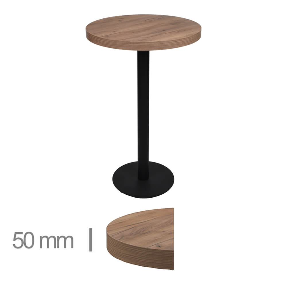 Horeca-Statafel-Rond-Dublin-K4-70-Hoogte-113-Cm