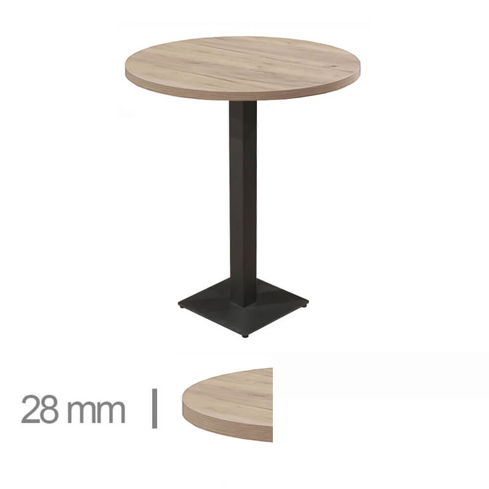 Horeca-Statafel-Rond-Madrid-K2-60-Hoogte-110,80-Cm