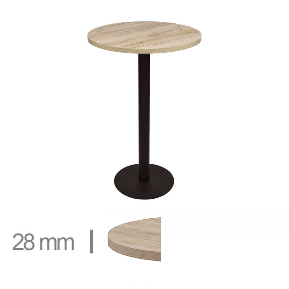 Horeca-Statafel-Rond-Madrid-K2-60-Hoogte-111-Cm