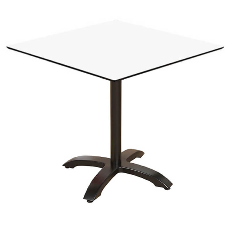 Horeca-Tafel-Compact-White-69×69-Cm-Met-Klaponderstel-Z