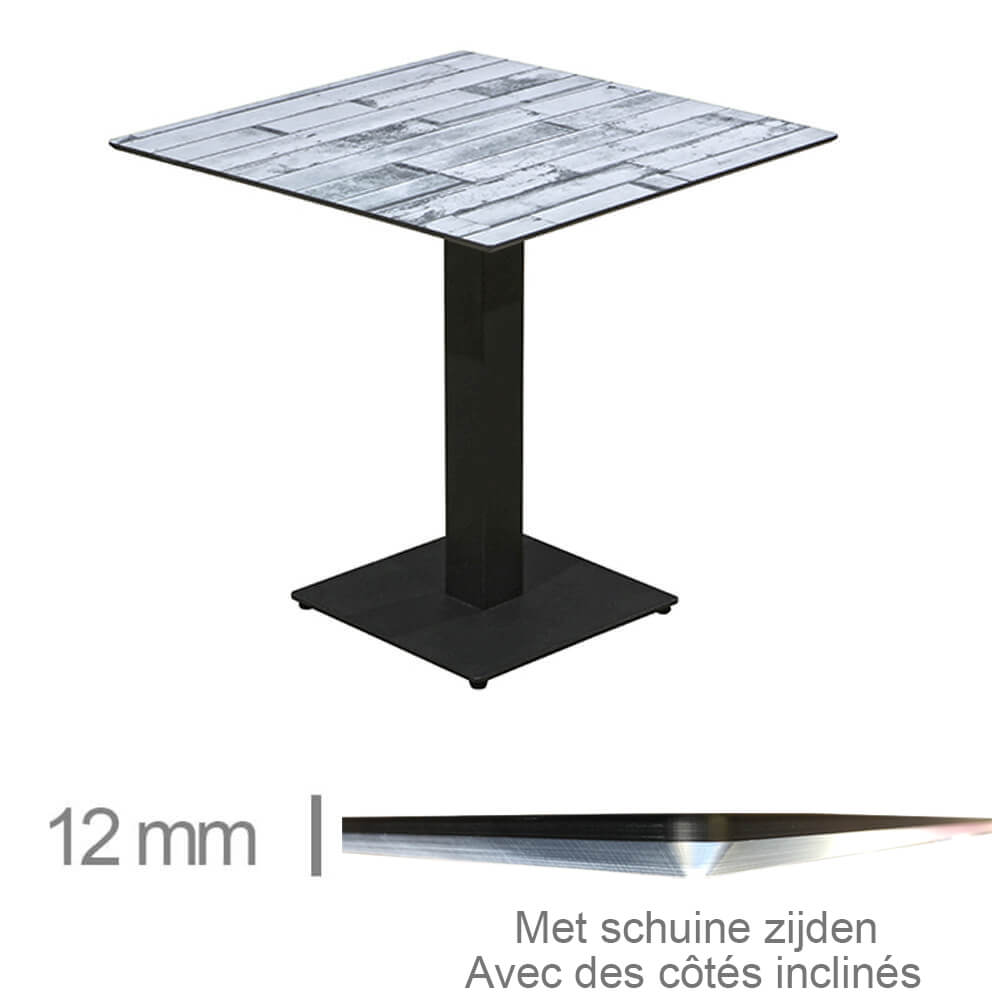 Horeca-Tafel-Compact-White-Block-59×59-Cm-Met-Onderstel-WBN-NL-FR