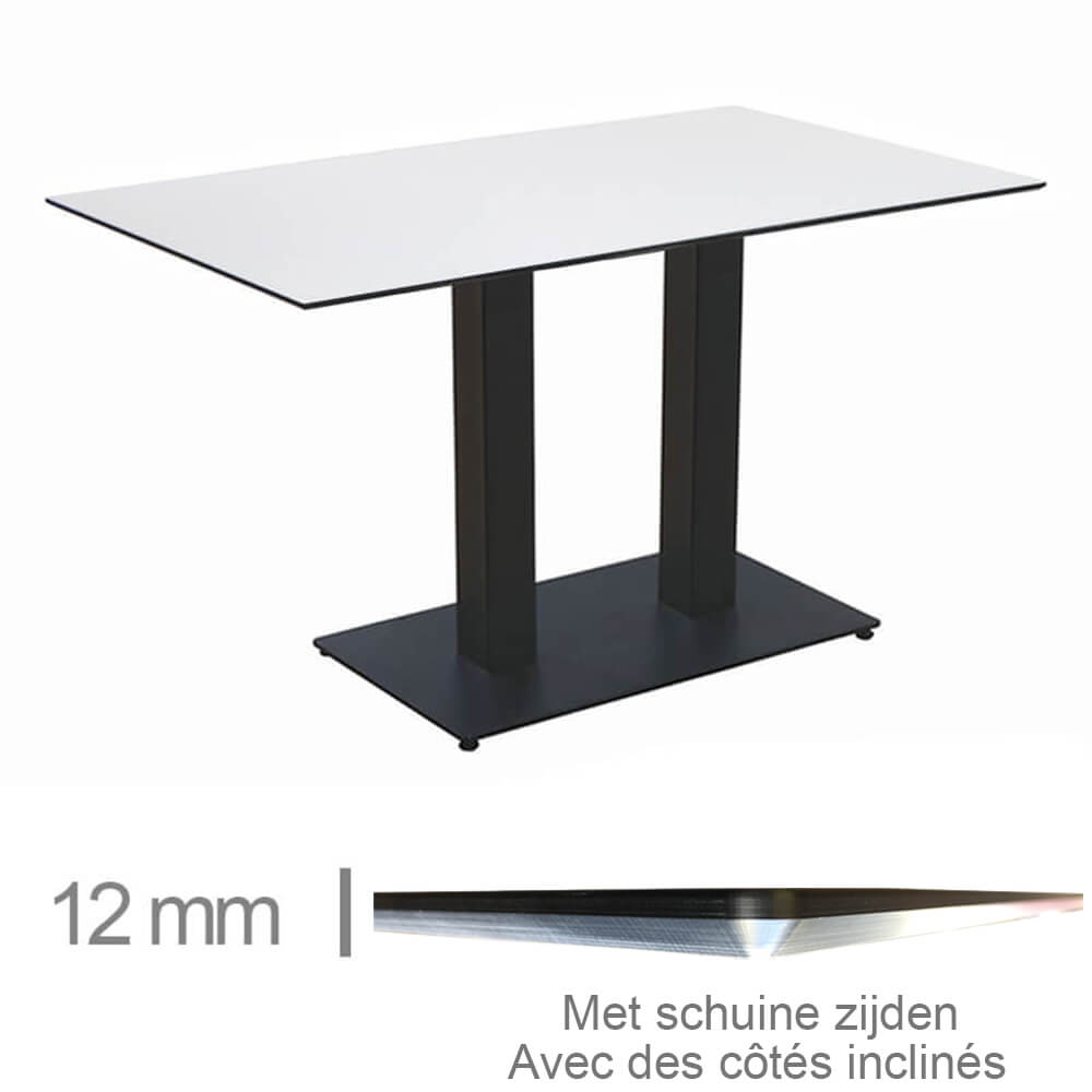 Horeca-Tafel-Compact-Wit-69x120-Cm-Met-Onderstel-12mm-NL-FR