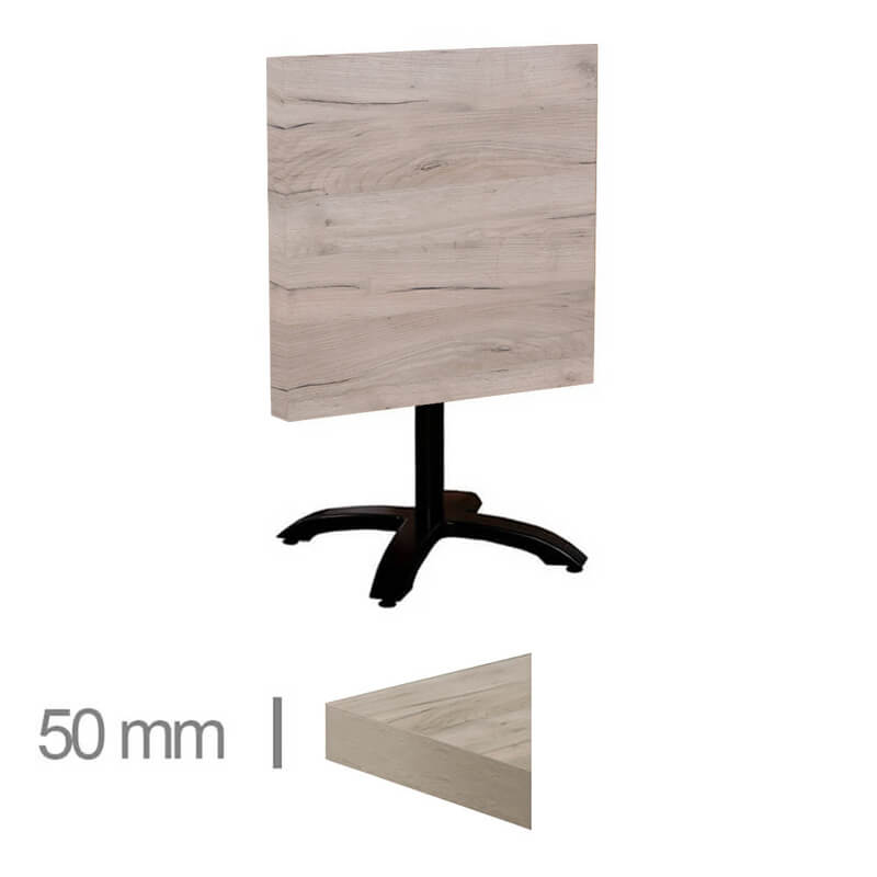 Horeca-Tafel-Dublin-K2-60×60-Cm-Met-Klaponderstel-Z