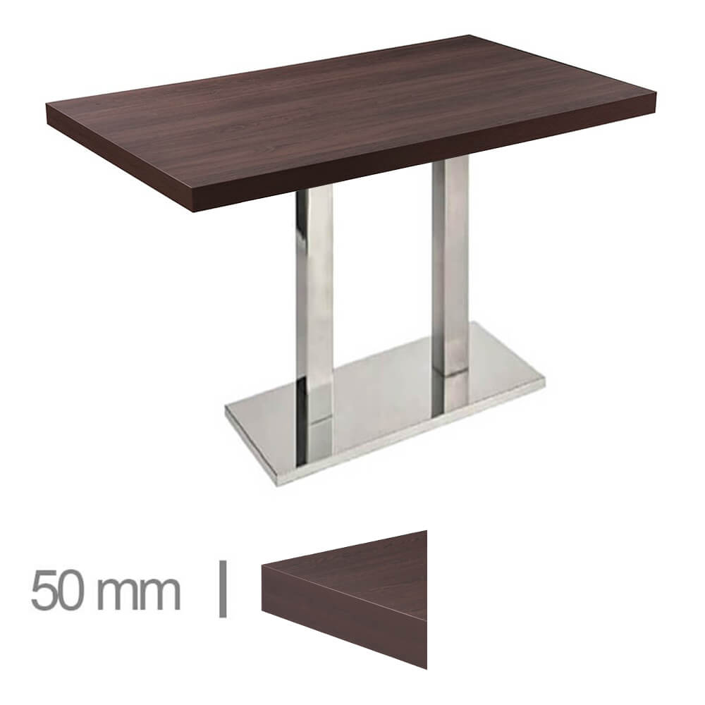 Horeca-Tafel-Dublin-Wenge-70×120-Cm-Met-Onderstel-B-341S