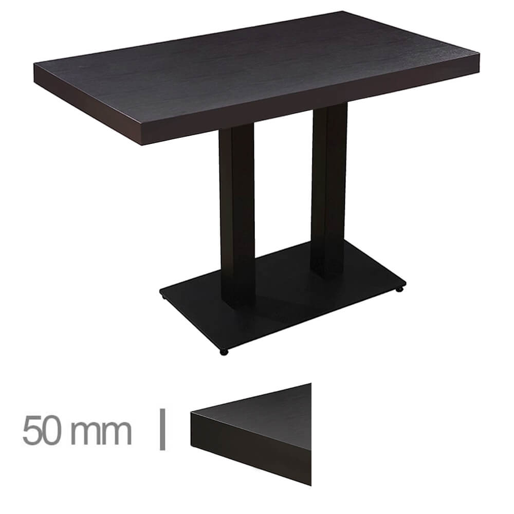 Horeca-Tafel-Dublin-Zwart-70x120-Cm-Met-Onderstel-50m