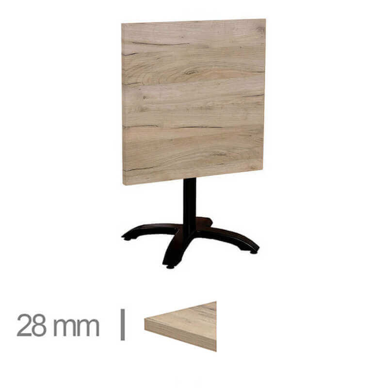 Horeca-Tafel-Madrid-K2-60×60-Cm-Met-Klaponderstel-Z