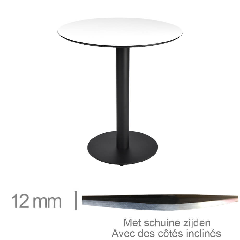 Horeca-Tafel-Rond-CL-Wit-69-Cm-Met-Onderstel-B-320