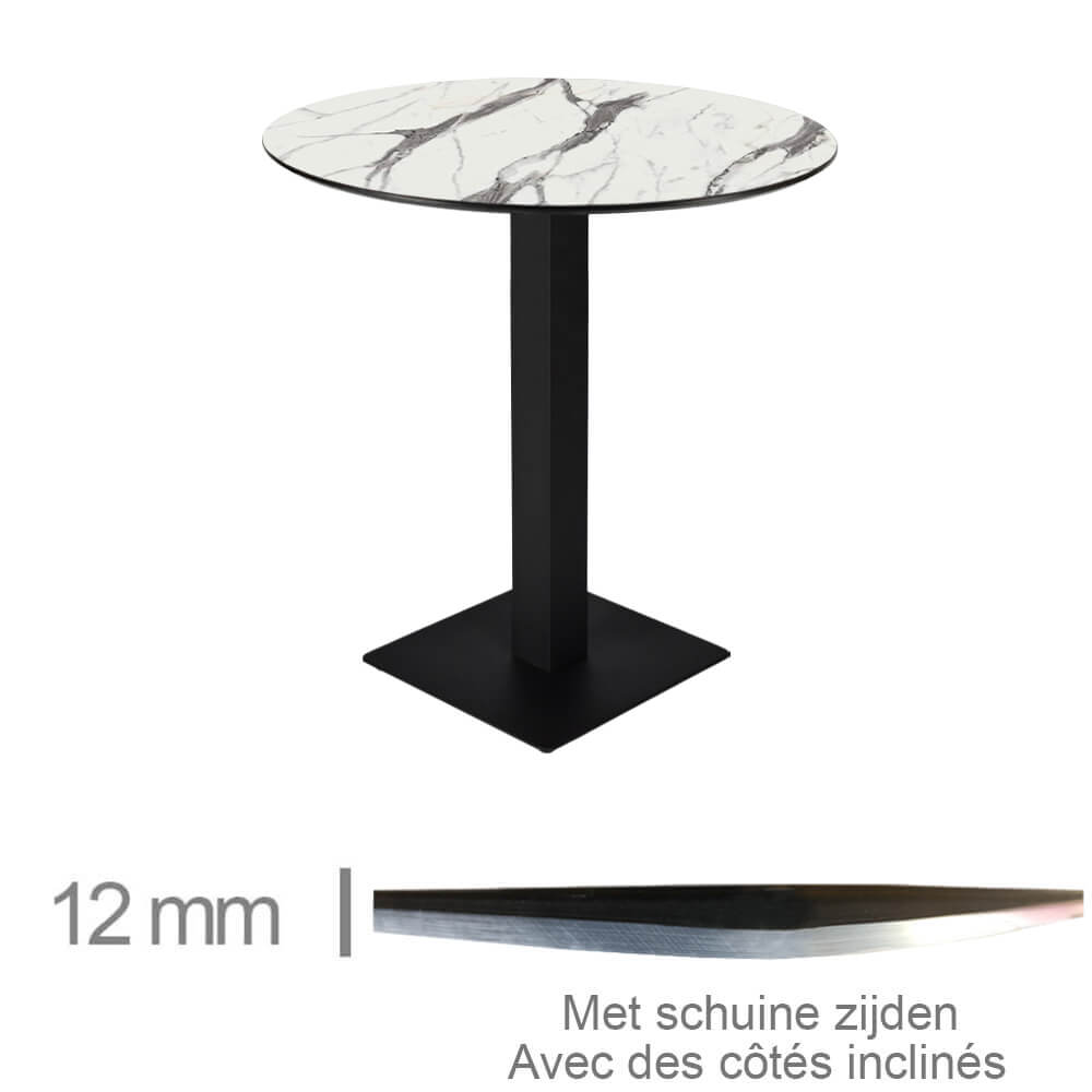 Horeca-Tafel-Rond-Compact-Compact-Day-69-Cm-Met-Onderstel-B-339