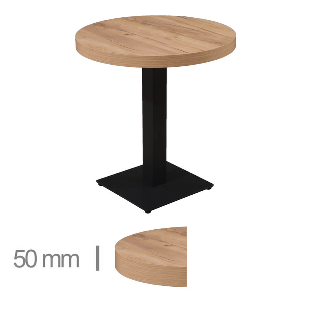 Horeca-Tafel-Rond-Dublin-K3-60-Cm-Met-Onderstel-50mm