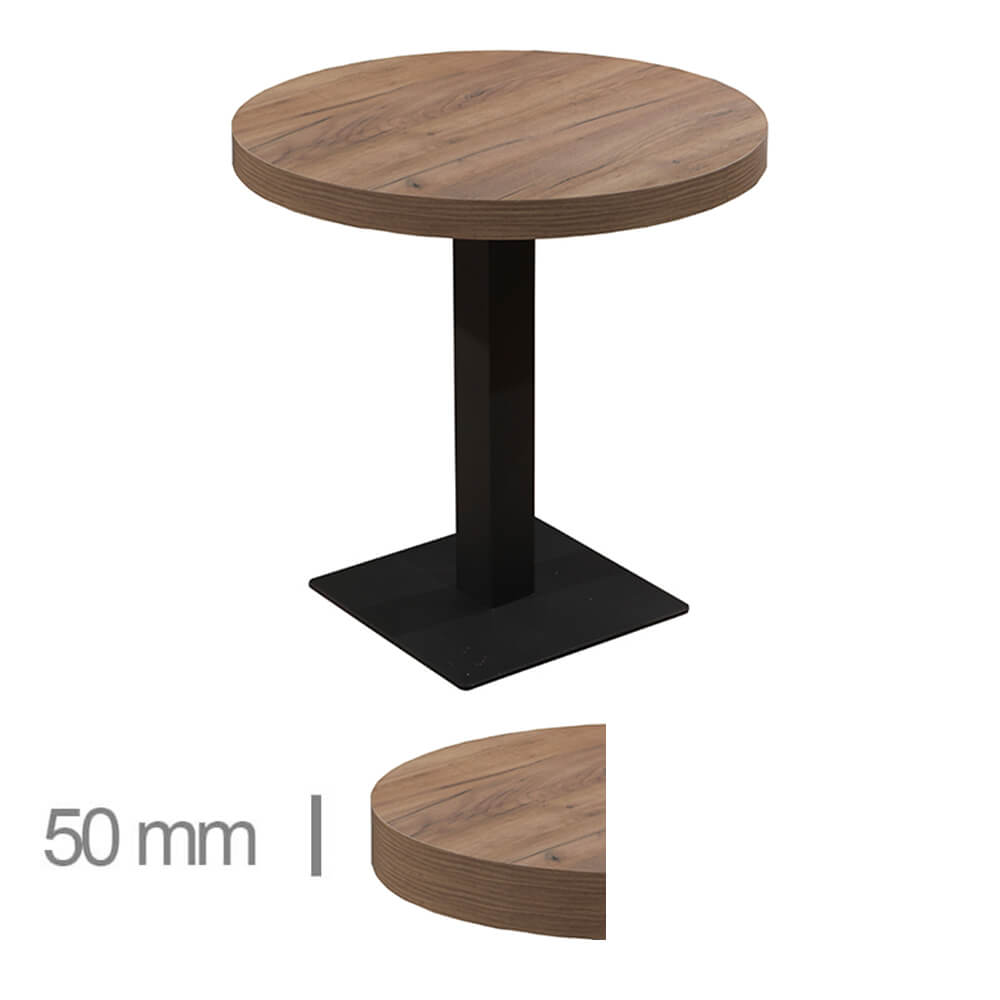 Horeca-Tafel-Rond-Dublin-K4-60-Cm-Met-Onderstel-50mm