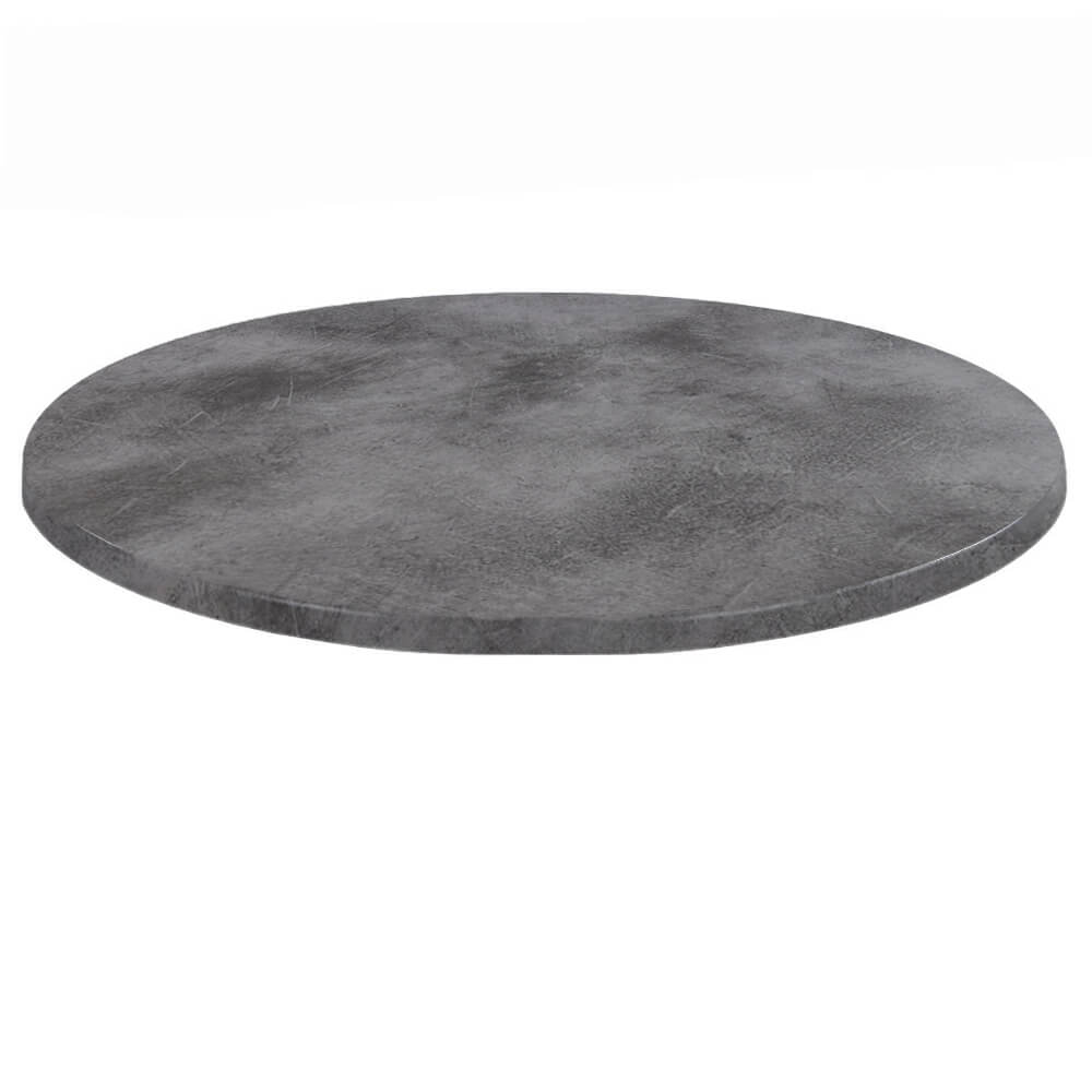 Horeca-Tafelblad-Werzalit-Beton-R60Cm-3Dik