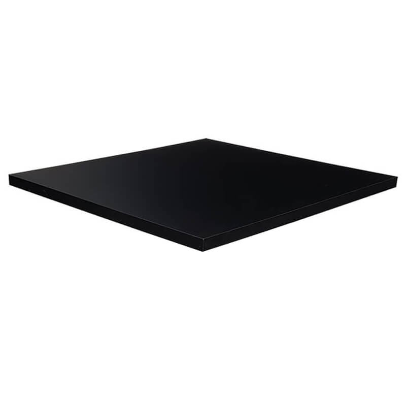 Horeca Tafelblad – Madrid Zwart – 60 Cm 2.8 Cm Dik