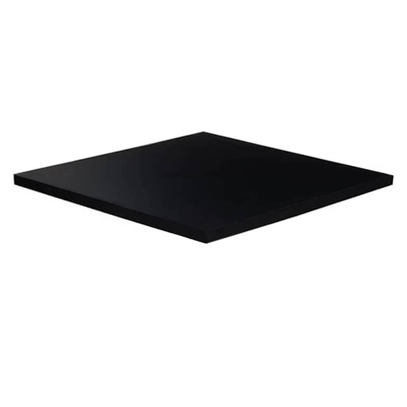 Horeca Tafelblad – Madrid Zwart – 70x70 Cm 2.8 Cm Dik