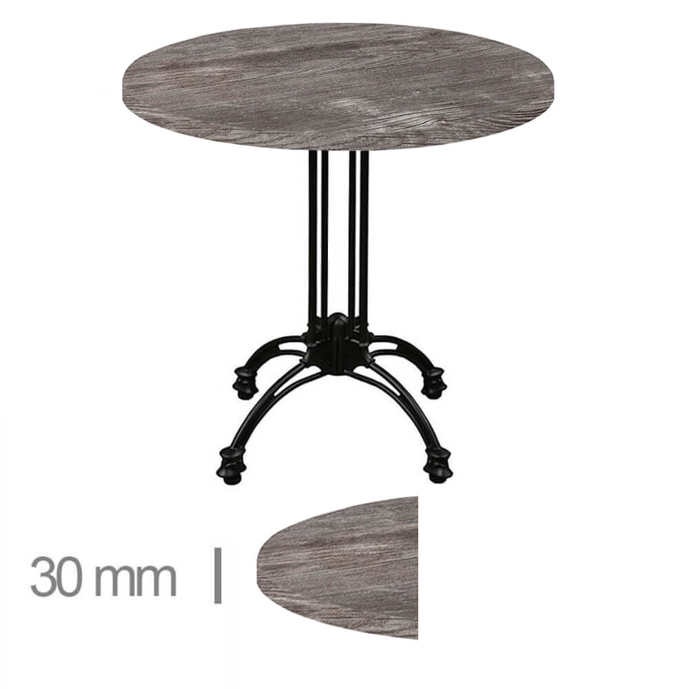 Horeca-Terras-Tafel-Werzalit-Oud-Pine-R70-Cm-30mm