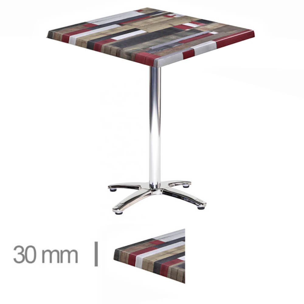 Horeca-Terras-Tafel-Werzalit-Reddenwood-60x60-Cm-30-mm-Roma