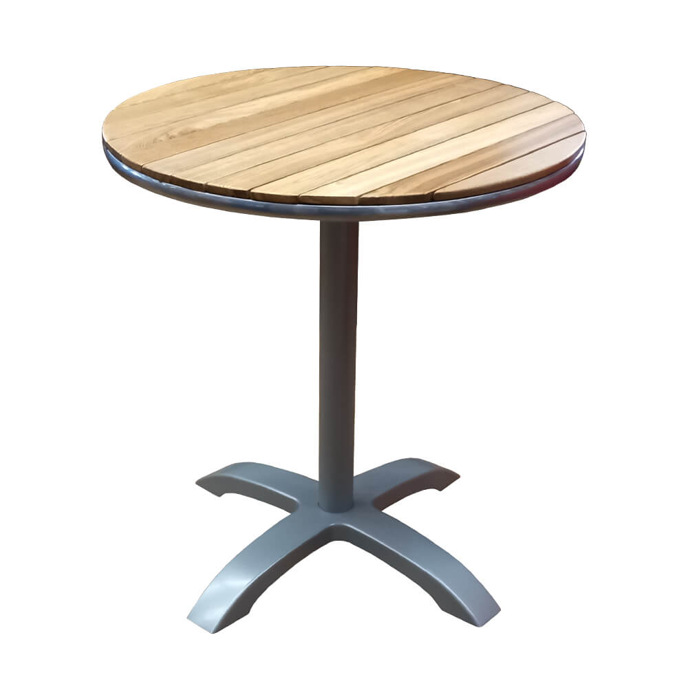 Horeca-Terrastafel-Rond-Essenhout-Opklapbaar-A-60-Cm-O