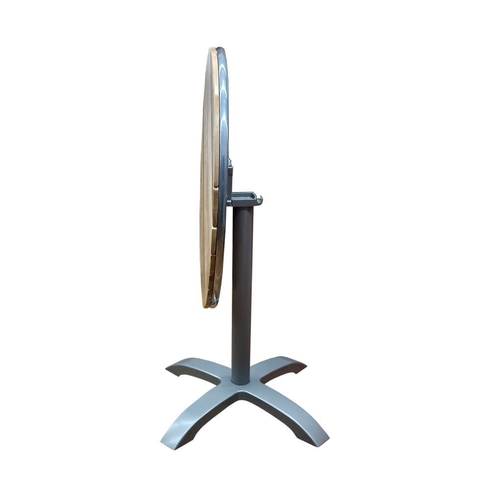 Horeca-Terrastafel-Rond-Essenhout-Opklapbaar-A-60-Cm-Z