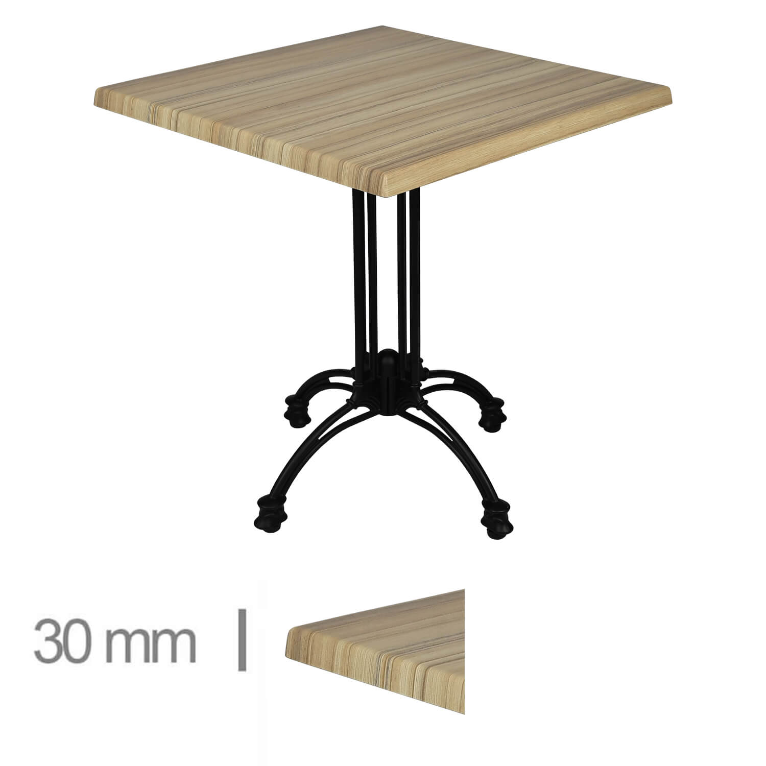 Horeca-Terrastafel-Werzalit-Coco-Bolo-60×60-Cm-A-442