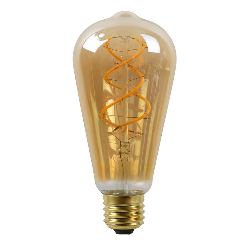 Led Bulb - Filament Lamp - Ø 6,4 Cm - 2