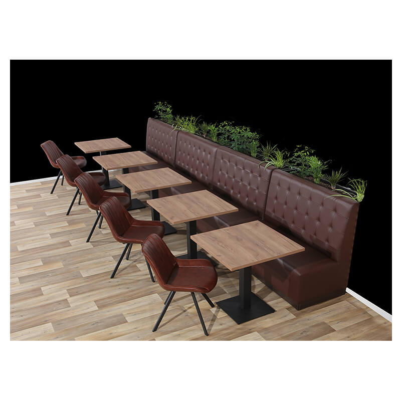 Horeca Stoel - Hercules - Vintage Mat Bruin - Model - 3