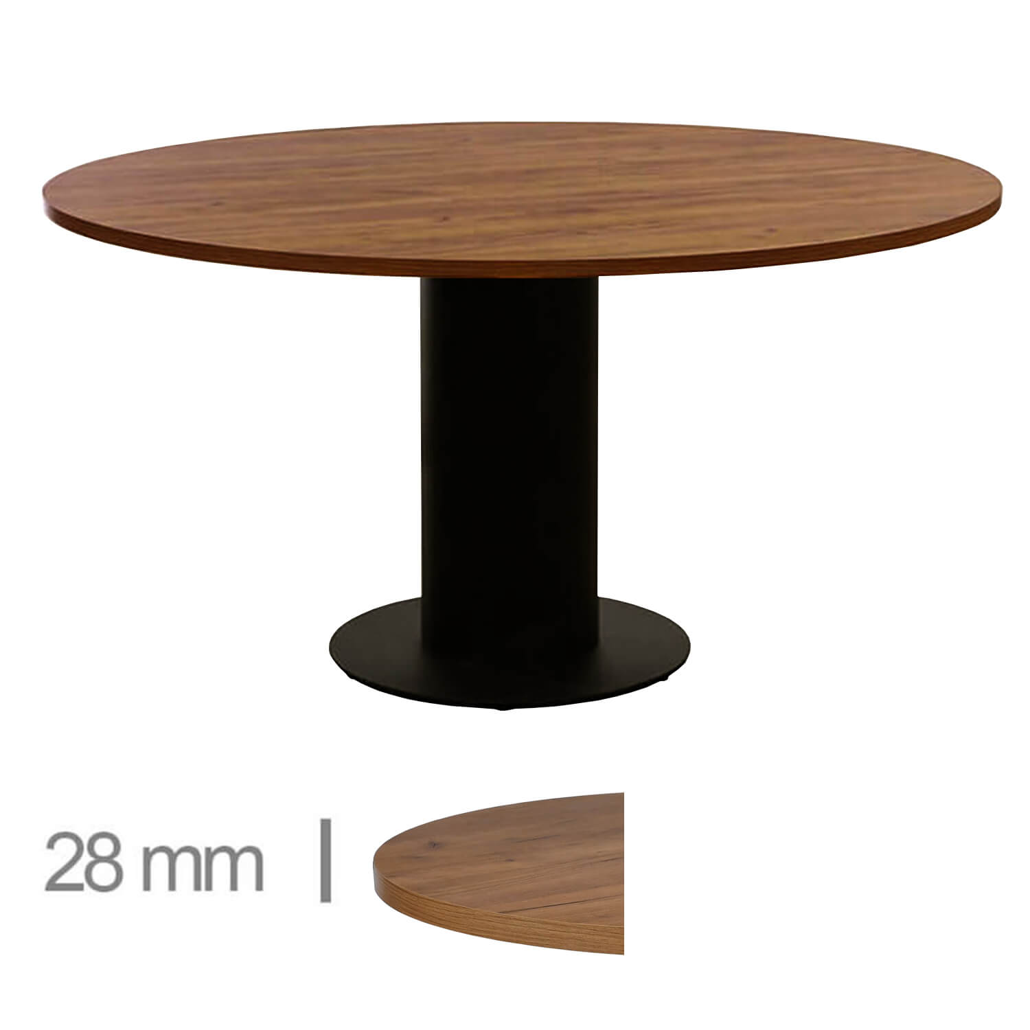 Horeca-Tafel-Rond-Madrid-K4-110-Cm-Met-Onderstel-B-311-105