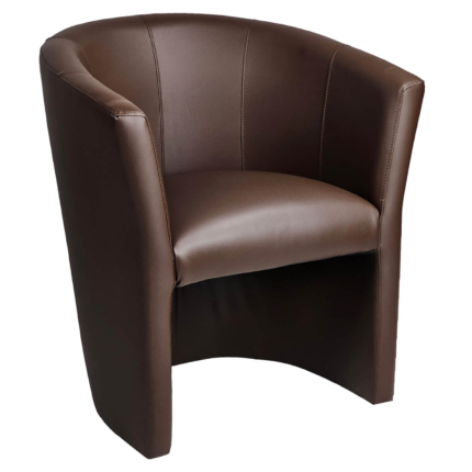 Horeca-Fauteuil-Prag-bruin