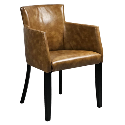 Horeca-Fauteuil-Omega-Cognac