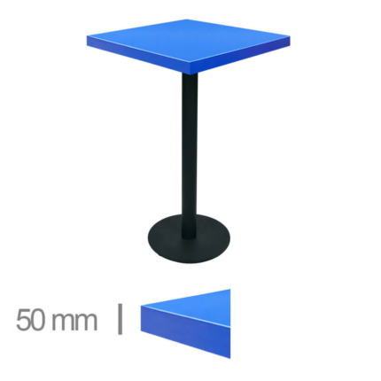 Horeca-Tafel-Dublin-Blauw-70×70-Cm-Met-Onderstel-B-320H